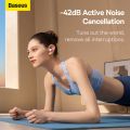 Baseus AirNora 2 Wireless Bluetooth Earphone Active Noise Cancellation Earbuds Lightweight Design With Mirror App Support. 