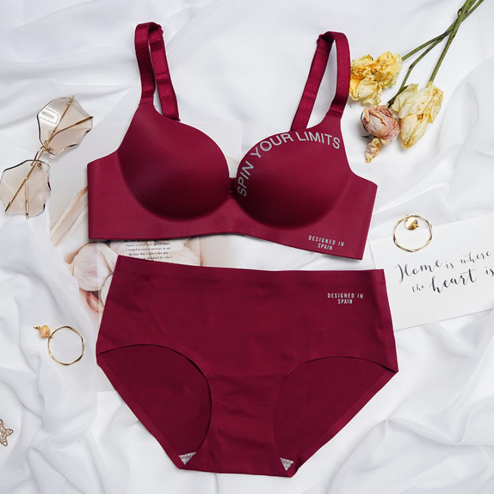 Bra and Panty for Women Heavy Padded New Design Push Up Bra and Panty Sets