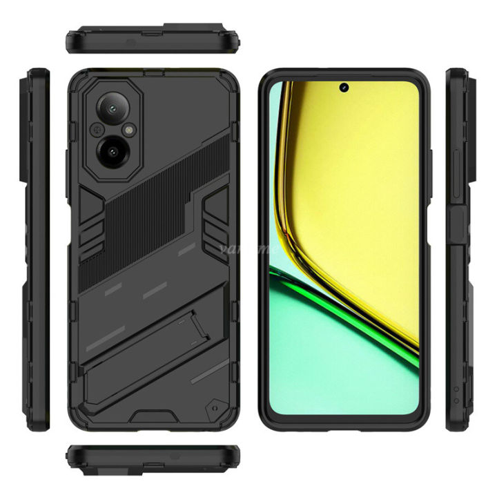 for%20Realme%20C67%204G%20Case%20Kickstand%20Ultra%20Thin%20Shockproof%20Matte%20Back%20Cover%20-%20Image%204