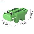 Wind up Clockwork Dabbling Toy Crocodile Floats Crocodile Swimming Pool Floating Toy for Kids Bath Time Fun. 