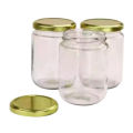 Glassware food jar , glass jar 500 gm ( 3 pieces). 