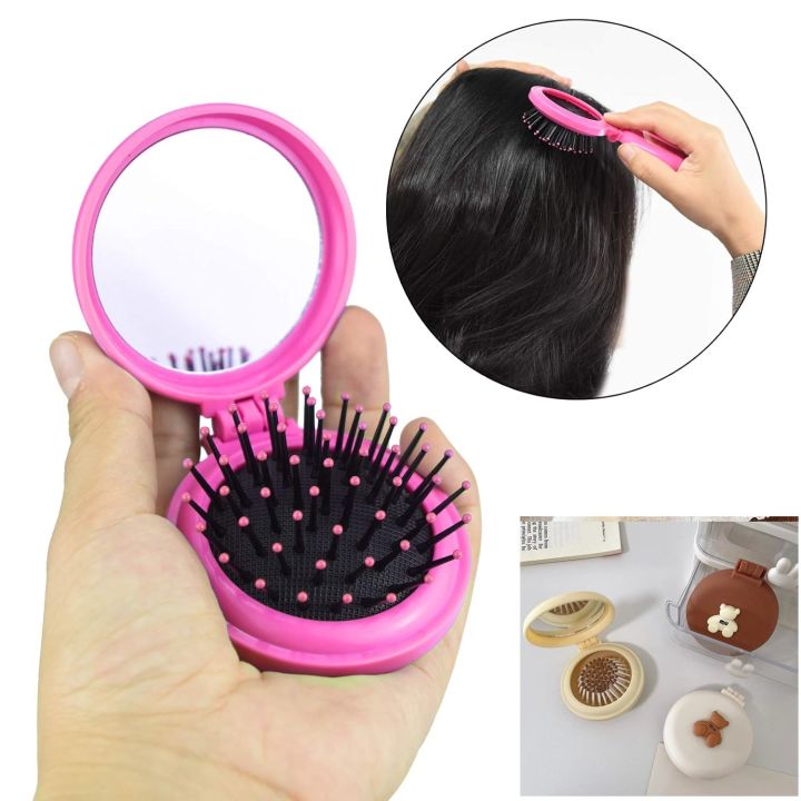 Folding%20Air%20Bag%20Comb%20With%20Mirror%20Compact%20Pocket%20Size%20Portable%20Travel%20Hair%20Brush%20Cosmetic%20Mirror%20Head%20Massager%20-%20Image%204