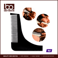High Quality Beard Shaper Comb Facial Hair Shaping Tool (Black and Gray). 