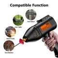 Portable Welding Machine/Welding Machine Handheld, 3900W Portable ARC Welder Gun w IGBT LCD Digital Display, MMA Welding Gun w Ground Wire for 2.5-3.2mm Wire rods Electric Welder Machine Kit.