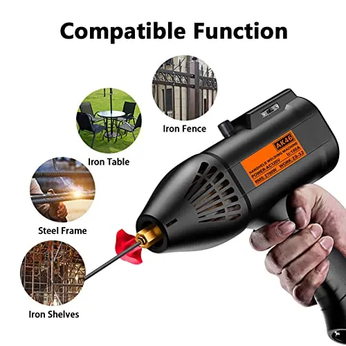 Portable%20Welding%20Machine/Welding%20Machine%20Handheld,%203900W%20Portable%20ARC%20Welder%20Gun%20w%20IGBT%20LCD%20Digital%20Display,%20MMA%20Welding%20Gun%20w%20Ground%20Wire%20for%202.5-3.2mm%20Wire%20rods%20Electric%20Welder%20Machine%20Kit%20-%20Image%202
