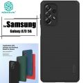 Nillkin { Samsung Galaxy A73 } Super Frosted Shield Pro Matte cover case for Samsung Galaxy A73 5G Smart Phome Back Cover Case - Black. 