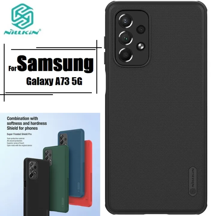 Nillkin%20%7B%20Samsung%20Galaxy%20A73%20%7D%20Super%20Frosted%20Shield%20Pro%20Matte%20cover%20case%20for%20Samsung%20Galaxy%20A73%205G%20Smart%20Phome%20Back%20Cover%20Case%20-%20Black%20-%20Image%207