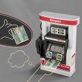 Children's Gas Station Toy Simulation Car Swiping Card Automatic Gas Dispenser.