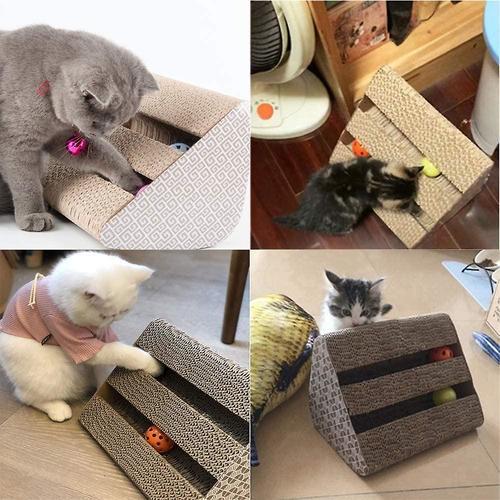 Fun%20Pet%20Cat%20Scratching%20Post%20Cardboard,%20Grinding%20Claw%20Toys%20With%20Bell%20-%20Image%204