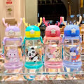 600ml Number Plastic Kids Water Bottle/Mom pot -1pcs-2023. 