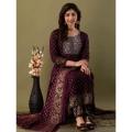 Exclusive Cotton Unstitched Skin Print High Quality Three Piece For Women. 