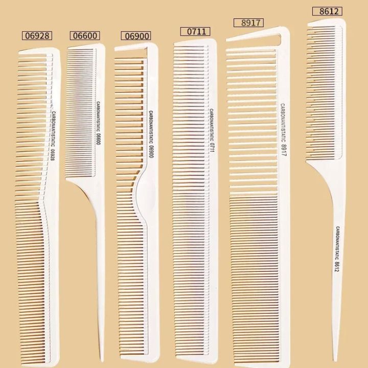 Hairdressing Carbon Comb Professional Hairdresser Cutting Comb Anti Static Hair Comb Haircut Tools Barber Hair Styling