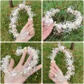 Wedding Hair Accessories, Bridal Hair Vine Bride -Hair Piece Headband Wedding Hairpiece Halo Flower, For Girl. 
