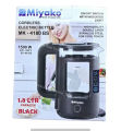 Miyako MK-4180 BS Automatic Cordless Electric Kettle  high qualiy double layerTransparent Glass kettly 1500 Watt. 
