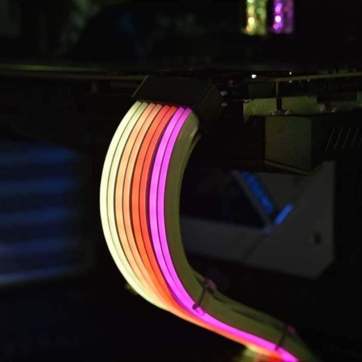 Lian%20Li%20Strimmer%20Plus%20V1%208+8%20Pin%20Graphics%20Card%20Addressable%20RGB%20cable%20-%20Image%202