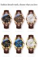Inspired by olevs Leather Quartz Fashion Watch for Men.