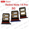 Sim Tray SD Card Tray Holder Card Compatible with Xiaomi Redmi Note 14 Pro 5G Sim Ejector Pin Replacement Part.