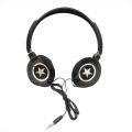 Flexible Wired Headphones Music Stereo HiFi Sound Foldable Headphones Noise Cancelling 3.5mm Over Ear Headset. 