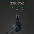 Razer Nari Essential Wireless Gaming Headset 2.4GHz Wireless 7.1 Surround Sound Earphone Replacement for PC, PS4, Mac. 