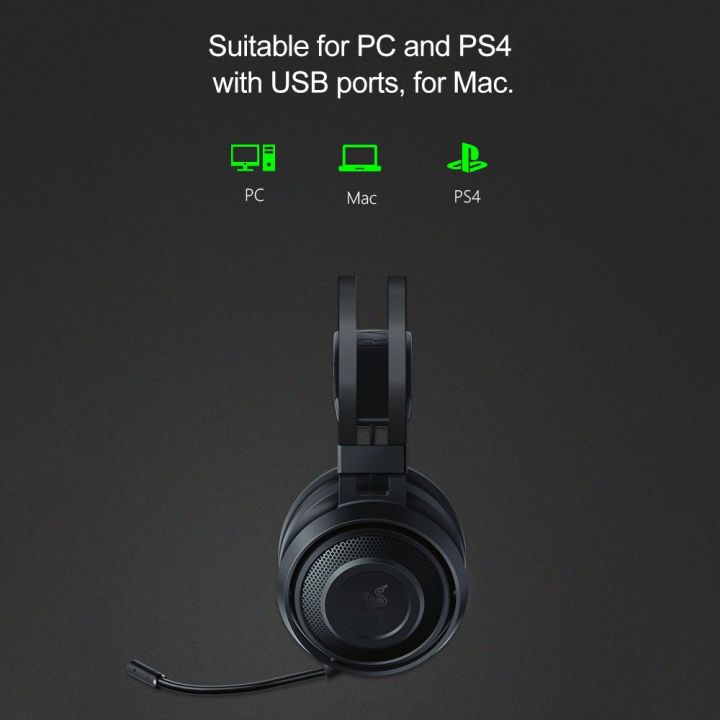 Razer%20Nari%20Essential%20Wireless%20Gaming%20Headset%202.4GHz%20Wireless%207.1%20Surround%20Sound%20Earphone%20Replacement%20for%20PC,%20PS4,%20Mac%20-%20Image%205