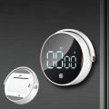 【Trending Now】 Magnetic Kitchen Timer LED Digital Timer Manual Countdown Timers Alarm Clock Cooking Shower Study Stopwatch Masters. 