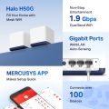 Mercusys Halo H50G AC1900 Whole Home Gigabit Mesh Wi-Fi System.