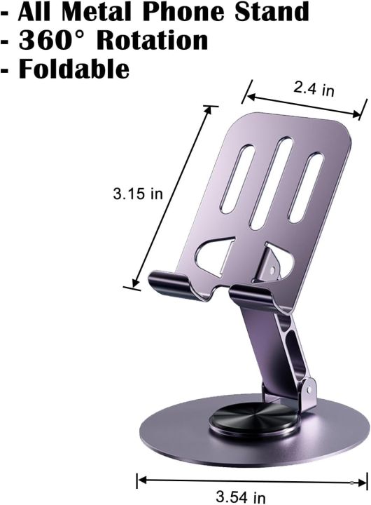 Phone%20Tablet%20Holder%20Metal%20Phone%20Stand%20360%C2%B0%20Rotation%20All%20Kinds%20Cellphone%20Foldable%20Scalable%20Office%20Desk%20Adjustable%20Portable%20for%20Travel%20-%20Image%206