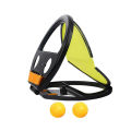 Throwing Catching Ball Toy Fun Fitness Hand Grasping Ball Racket for Adult Kid Multiple 2 Player Outdoor Indoor Interactive Game. 