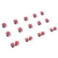 Menggh 24pcs With Glue Fake nails cute  pattern False nails With Design press on nails Artificial nails Full Cover water proof nail art. 