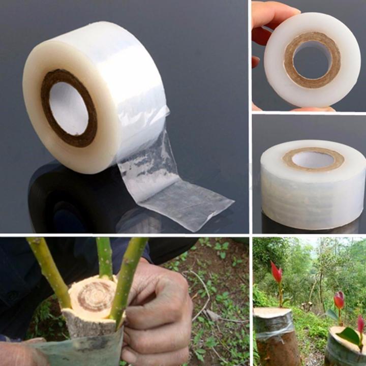 80m Nursery Grafting Stretchable Tape Self-Adhesive For Garden Tree Seedling