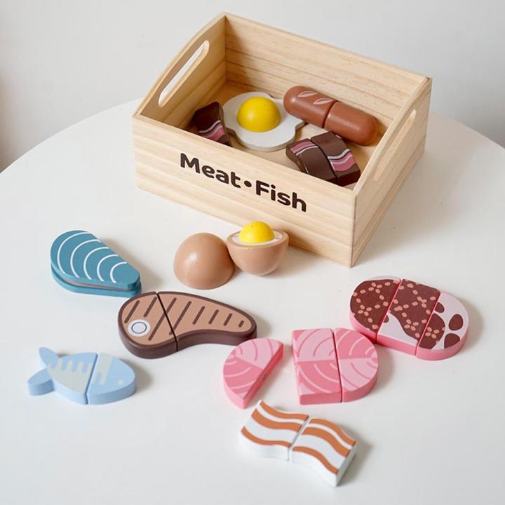 GC%20Wooden%20Food%20Sets%20Multi-play%20Food%20Set%20Magnetic%20Vegetables%20Fruits%20Cutting%20Set%20Kitchen%20Accessory%20For%20Kids%20Pretend%20Play%20-%20Image%202