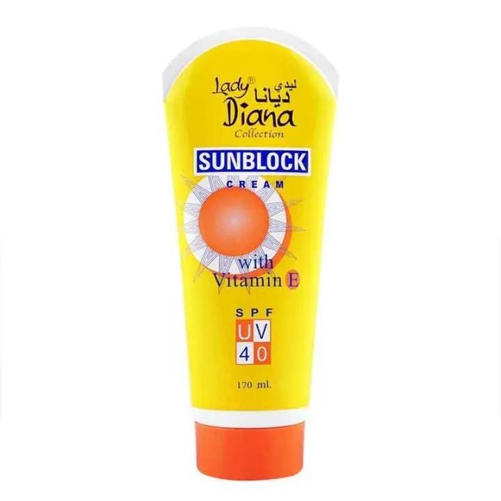 Lady%20Diana%20Collection%20Sunblock%20Cream%20SPF40%20with%20Vitamin%20E%20-%20170ml%20-%20Image%202