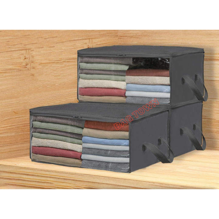 Extra%20Capacity%20Cloth%20Storage%20Bag,%20Transparent%20Underbred%20Large%20Cloth%20Storage%20Bag%20-%20Image%203