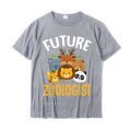 Future zoologist cute zoology students funny zoo keeper gift T-shirt Camisa tops shirt for men fashionable cotton tshirts Europe. 