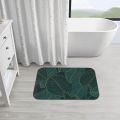 Easy To Clean Creative Bathroom Carpet Rectangle Quick-drying Diatom Mud Mat 3 Size Durable Bath Floormat Bathroom Supplies.