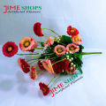 Artificial Flower 1 Stick 14Inc Long, Mini Flower Stick - Home Decoration Item. 