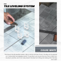 400Pcs Tile Leveling System Clips 1.5mm DIY Tiles Leveler Spacers Tile Leveling System for Professional Ceramic Tile. 