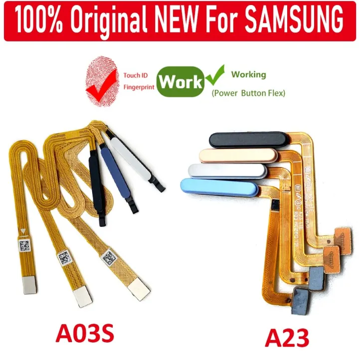 Original%20Fingerprint%20Sensor%20Scanner%20Touch%20ID%20Connect%20Return%20Key%20Recognition%20Sensor%20Flex%20Cable%20For%20Samsung%20Galaxy%20A23%20A03S%20A037F%20-%20Image%203