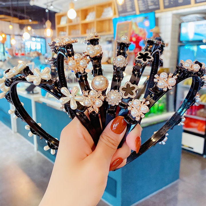 %E3%80%90Beiver%20Jewelry%20Store%20%20%E3%80%91Korean%20Rhinestione%20Sweet%20Bangs%20Clip%20Fashion%20Ladies%20Headband%20-%20Image%204