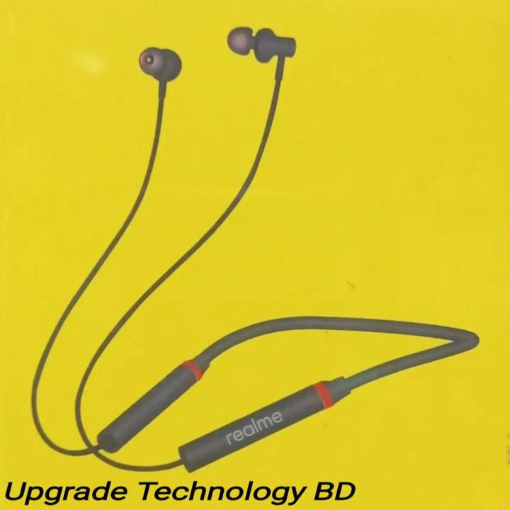 Bluetooth Earphones Realme Stereo Earphones R60 Neckband Wireless