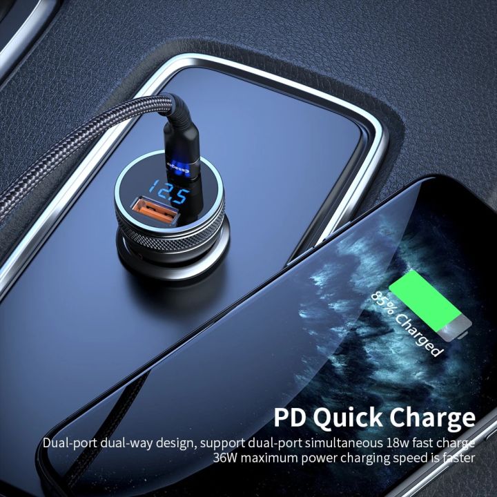 Essager%20Mini%2036W%20USB%20Car%20Charger%20Quick%20Charge%203.0%20Charger%20For%20iPhone%2014%2013%20Samsung%20Xiaomi%20USB%20Type%20C%20Fast%20Charging%20Car%20Charger%20-%20Image%203