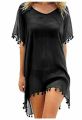 2020 Hot Fashion Women Bikini Cover-Ups Dress Swim Summer Beach Bathing Swimsuit Baggy Tunic Tops T-Shirt Women Cotton Blouse. 