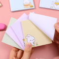 80 Sheet/book Cartoon Rabbit Bear Kawaii Animal Memo Pad Sticky Notes Memo Notebook Stationery School Supplies.