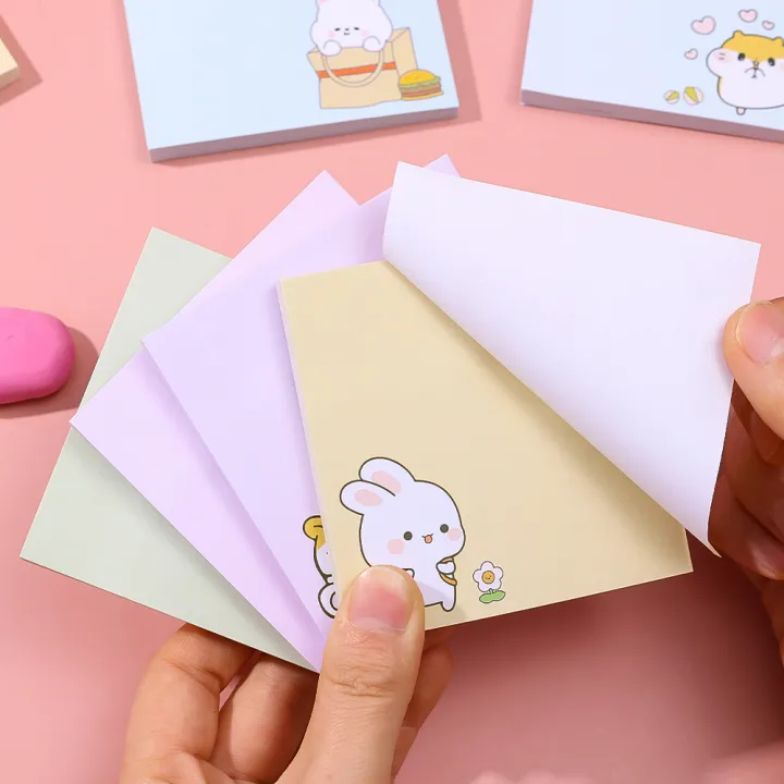 80%20Sheet/book%20Cartoon%20Rabbit%20Bear%20Kawaii%20Animal%20Memo%20Pad%20Sticky%20Notes%20Memo%20Notebook%20Stationery%20School%20Supplies%20-%20Image%207