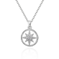 Simple FeMale Pendant Necklace Jewelry Locket with Chain - Men Women. 