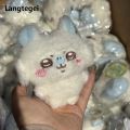 Chiikawa Momonga Series Plush Keychain Cute Usagi Hachiware Momonga Flying Squirrel Soft Kawaii Doll Fluffy Pendant Gift. 