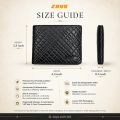 Zays Premium Eco-Friendly Leather Bifold Wallet for Men, Handmade Slim Compact Wallet 4.5 x 3.5 x 0.5 Inch, 4 Card Slots, 1 ID Slot, 2 Cash Compartments, Fits 1000 Taka Note, Luxury Box.
