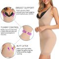 Shapewear Slip Dress for Women Tummy Control Camisole Full Slip Under Dress with Lace Seamless Slimming Body Shaper Long Cami.