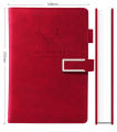 School Supplies Daily Office Notebook Diary Soft Leather Notebook Compact Notepad A5 Deer Head Notebook - notebook.