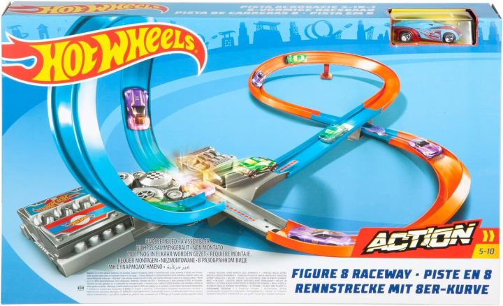 Hot Wheels GGF92 Figure 8 Raceway